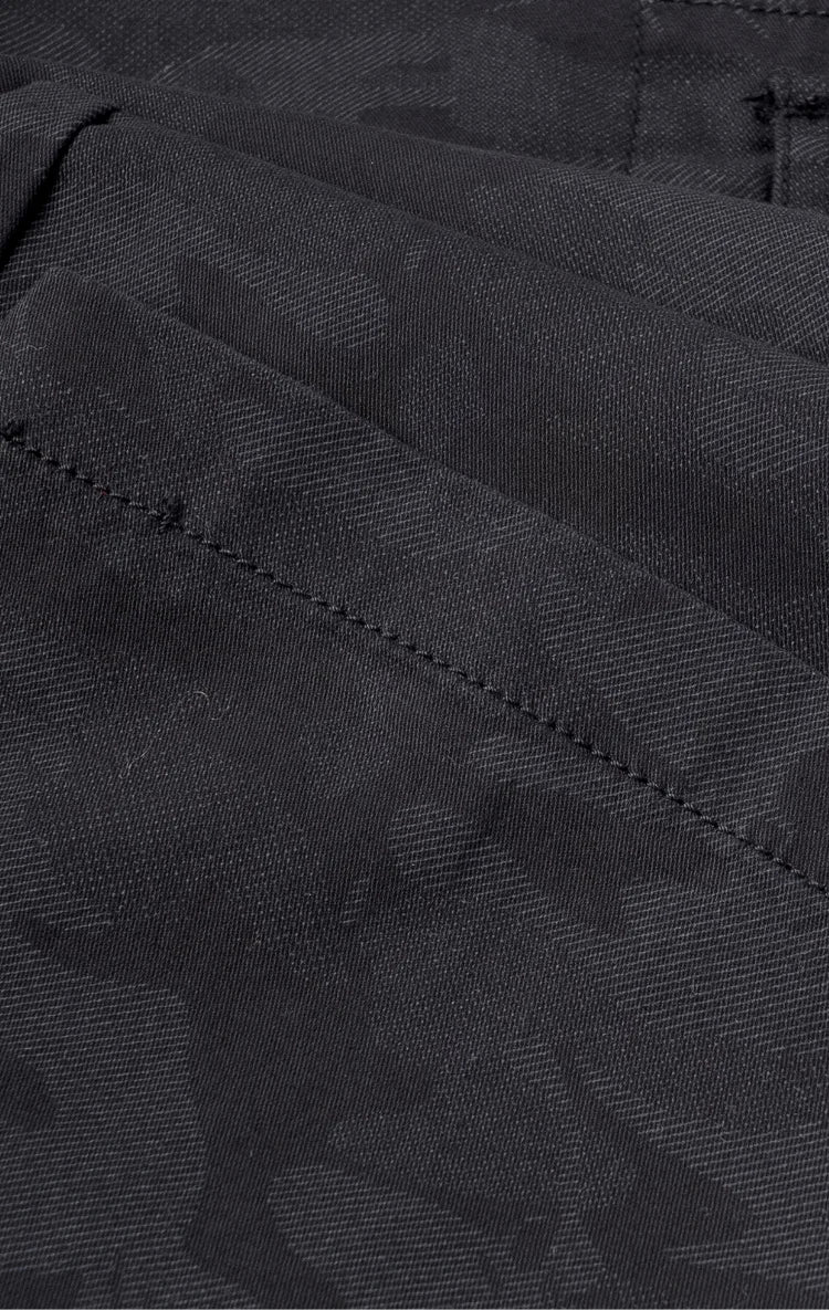 Men's Relaxed Fit Camoflaugue Print Cargo Trouser