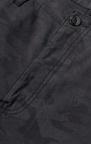 Men's Relaxed Fit Camoflaugue Print Cargo Trouser