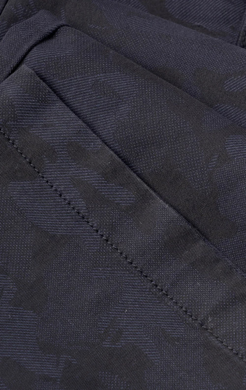 Men's Relaxed Fit Camoflaugue Print Cargo Trouser