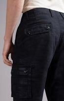 Men's Relaxed Fit Camoflaugue Print Cargo Trouser