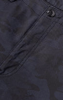 Men's Relaxed Fit Camoflaugue Print Cargo Trouser