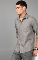 Men's Self Design Shirt