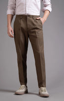 Men's Single Pleated Regular Fit Trouser