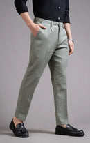Men's Single Pleated Regular Fit Trouser