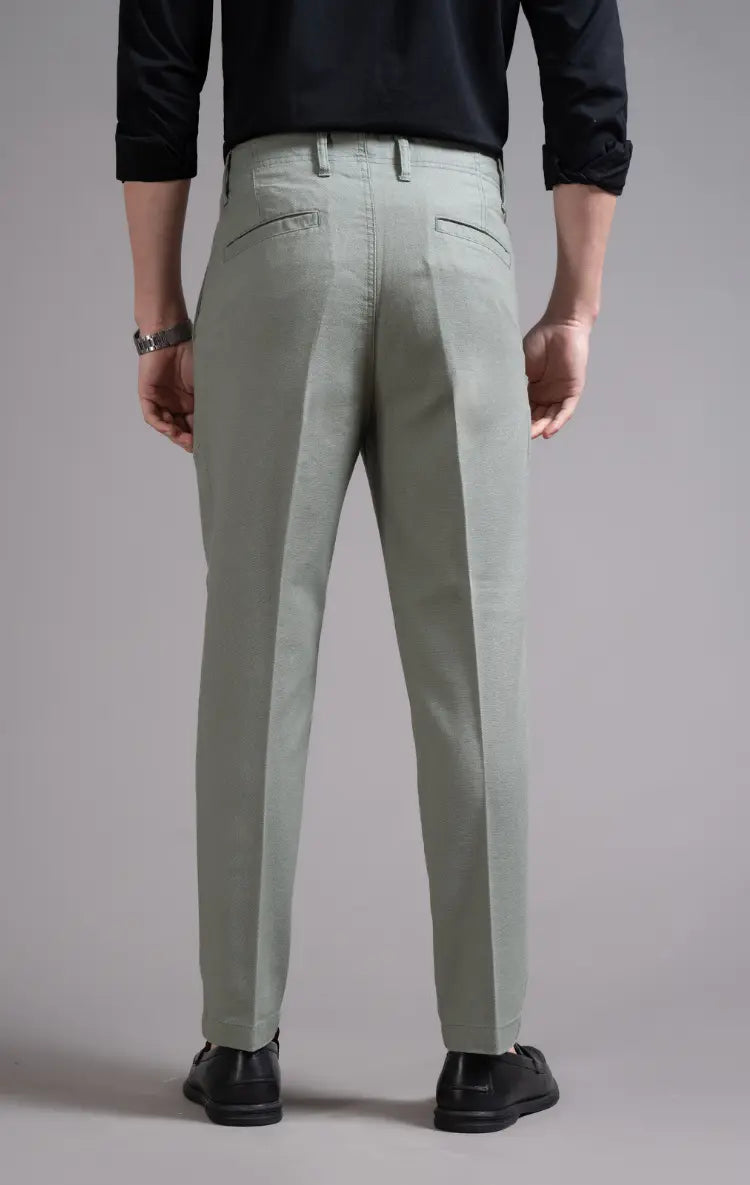 Men's Single Pleated Regular Fit Trouser
