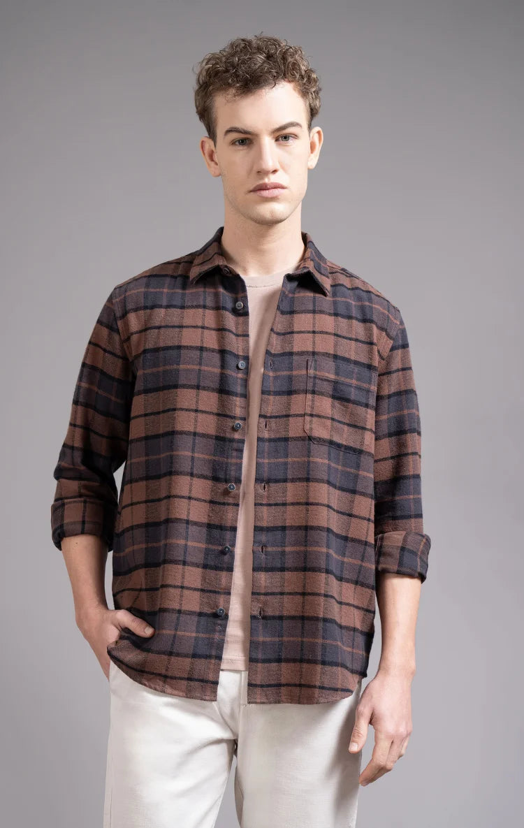 Men's Checks Shirt
