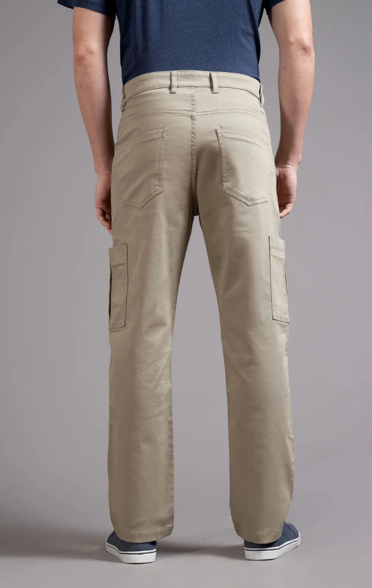 Men's Straight Fit Cargo Trouser
