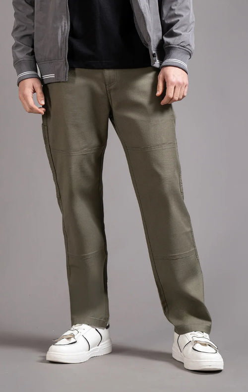 Men's Straight Fit Cargo Trouser