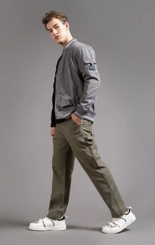 Men's Straight Fit Cargo Trouser