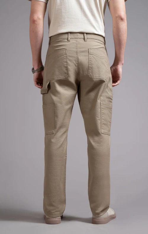 Men's Straight Fit Cargo Trouser