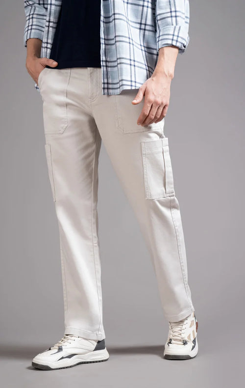 Men's Straight Fit Cargo Trouser