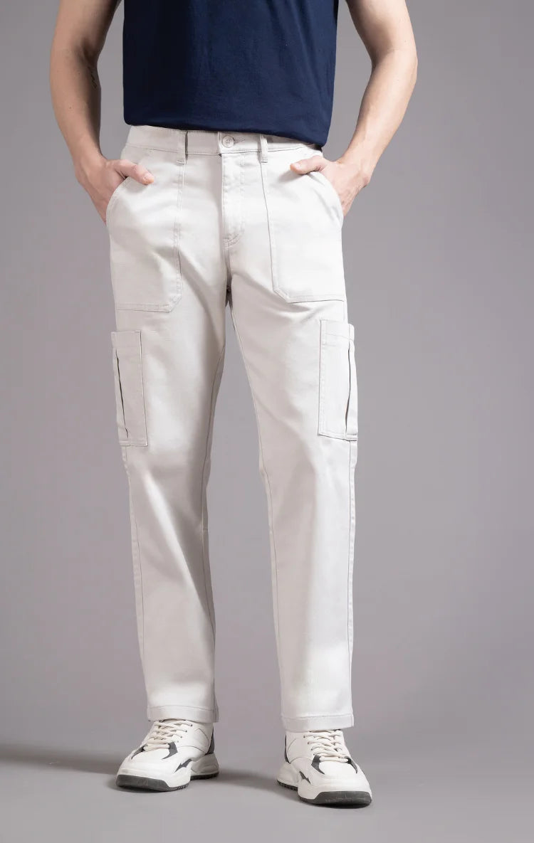 Men's Straight Fit Cargo Trouser
