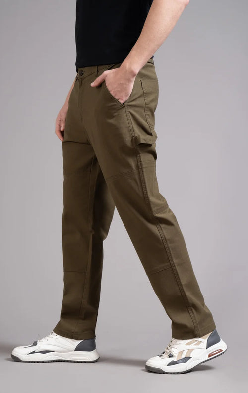 Men's Straight Fit Cargo Trouser