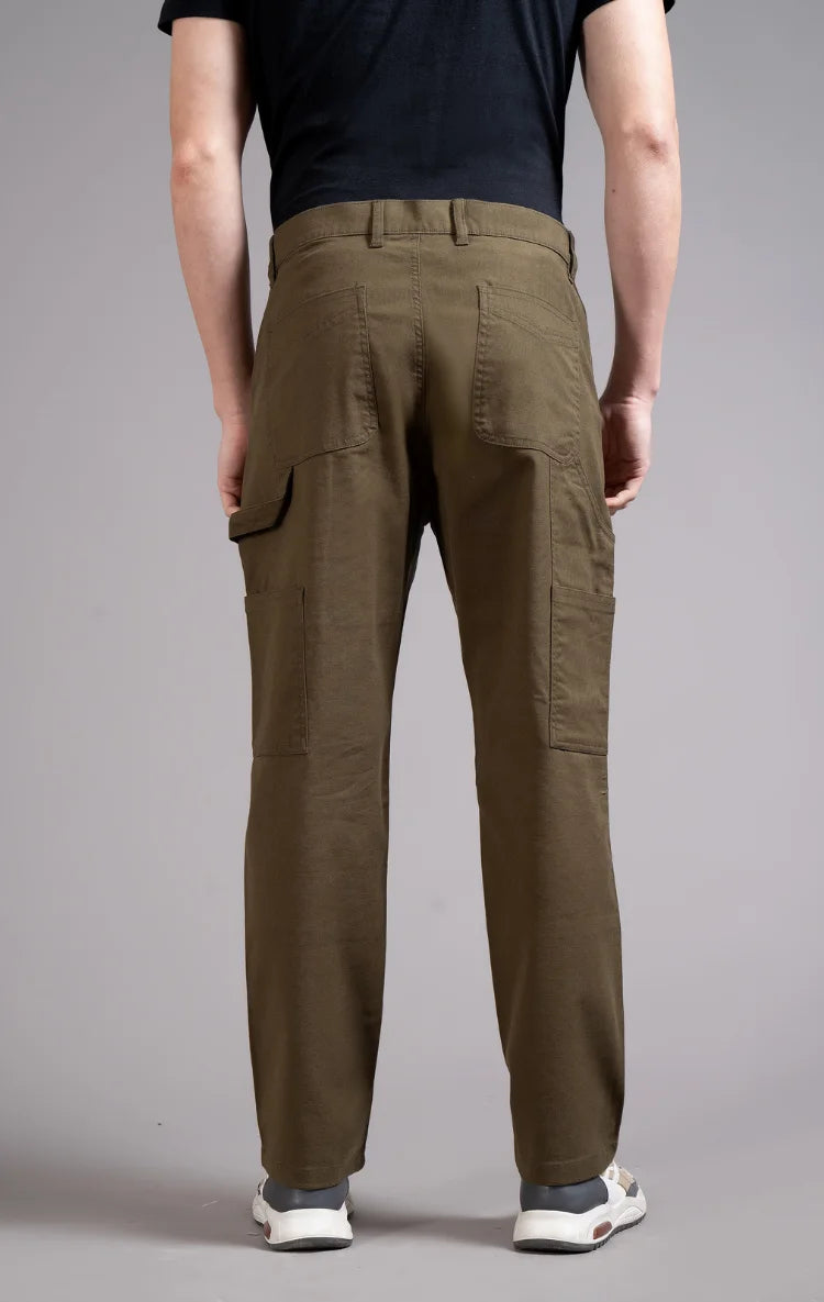 Men's Straight Fit Cargo Trouser