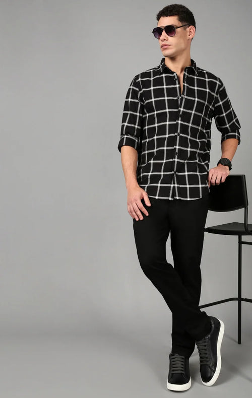 Men's Checks Shirt