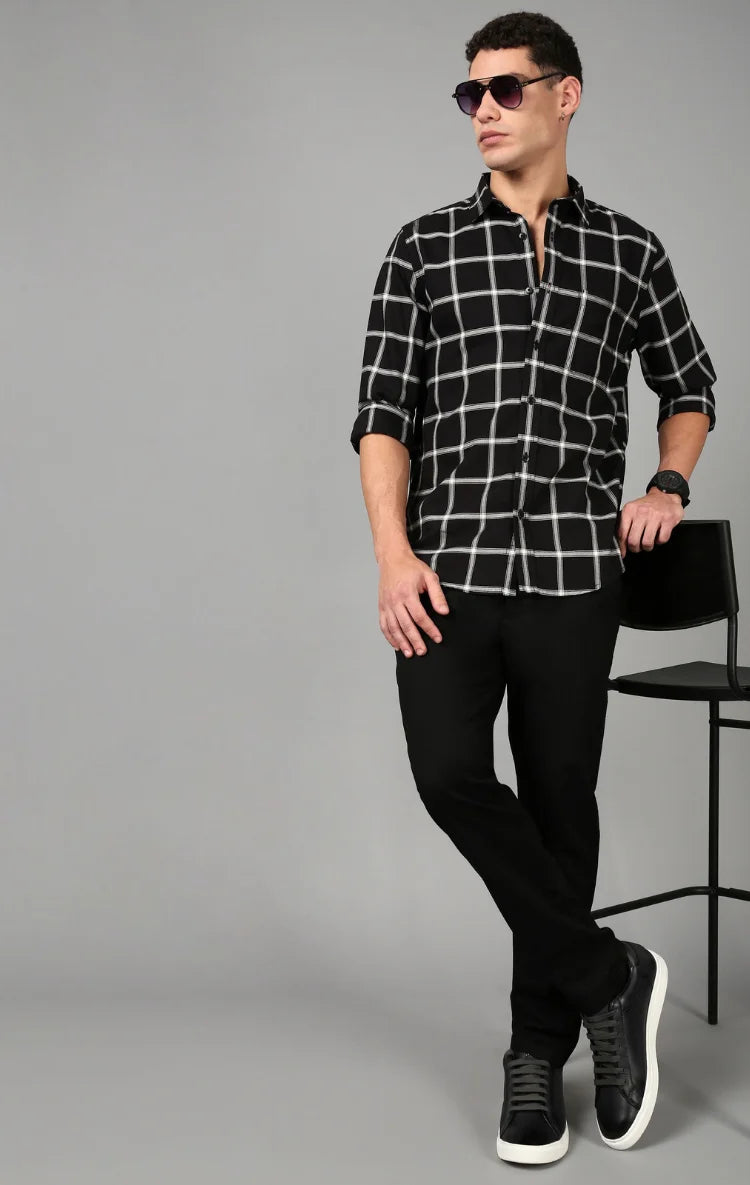 Men's Checks Shirt