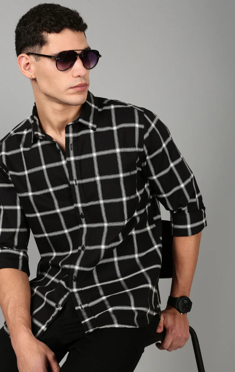Men's Checks Shirt