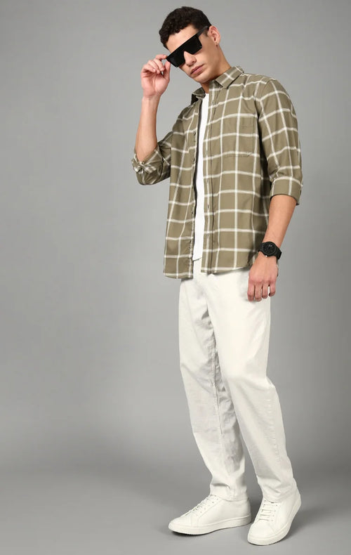 Men's Checks Shirt