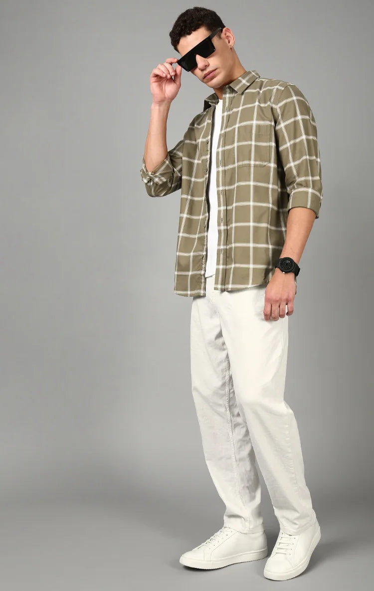 Men's Checks Shirt