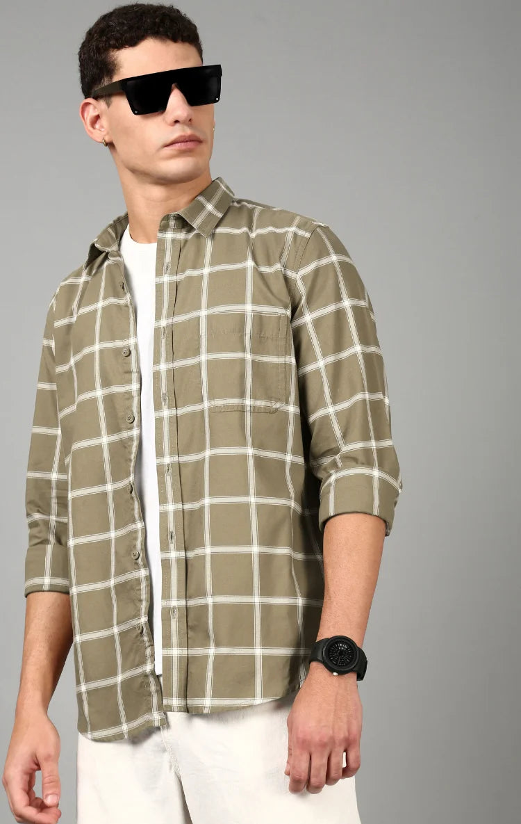 Men's Checks Shirt