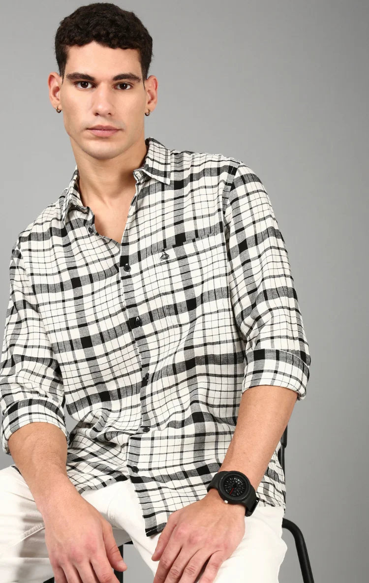 Men's Checks Shirt