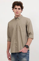 Men's Window pane Slim Fit Shirt