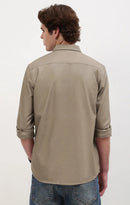 Men's Window pane Slim Fit Shirt