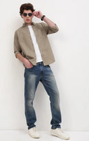 Men's Window pane Slim Fit Shirt