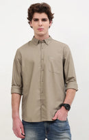 Men's Window pane Slim Fit Shirt