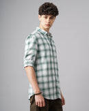Men Smart Tartan Checks Checked Casual Shirt
