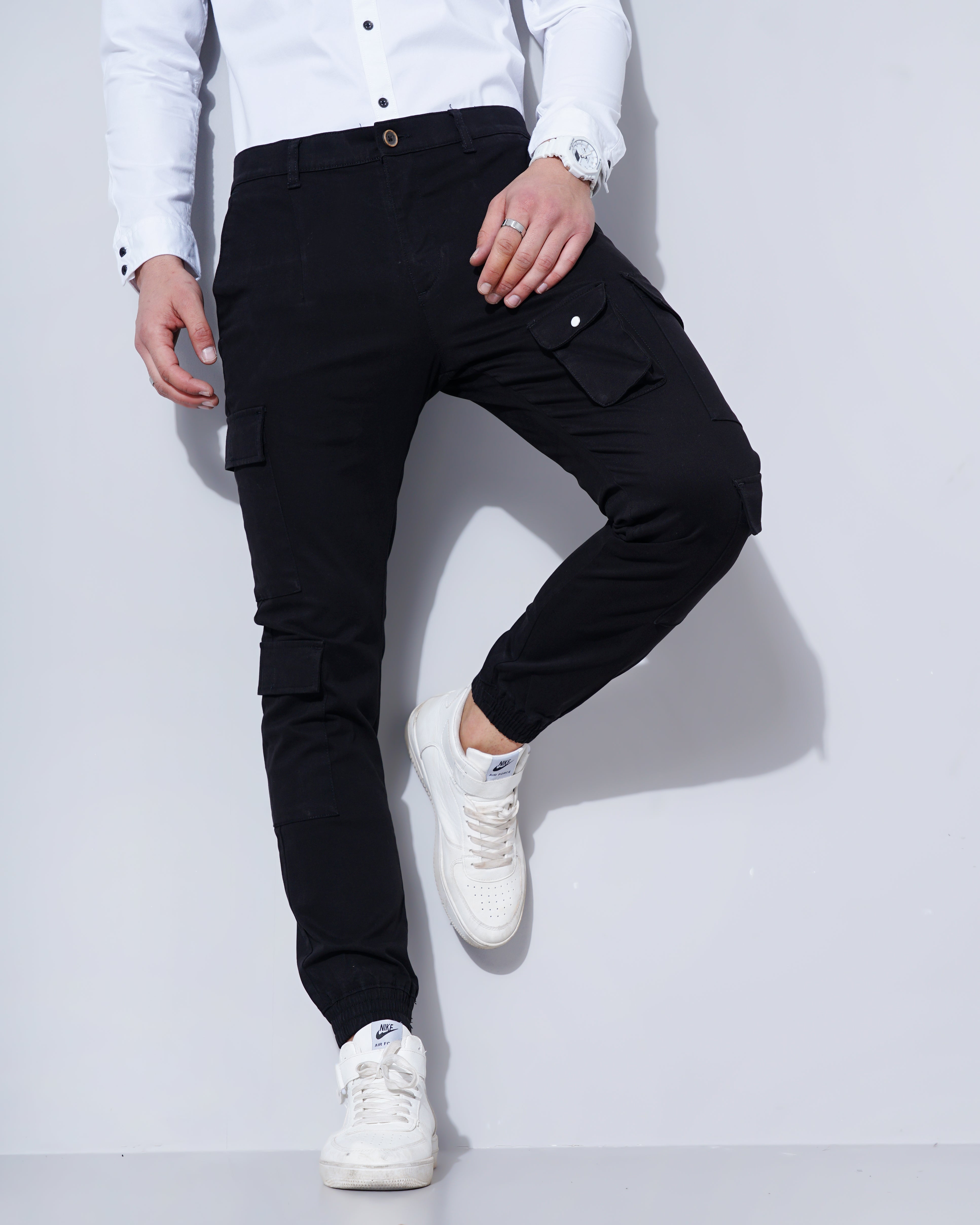 Slim Fit Cargo Joggers