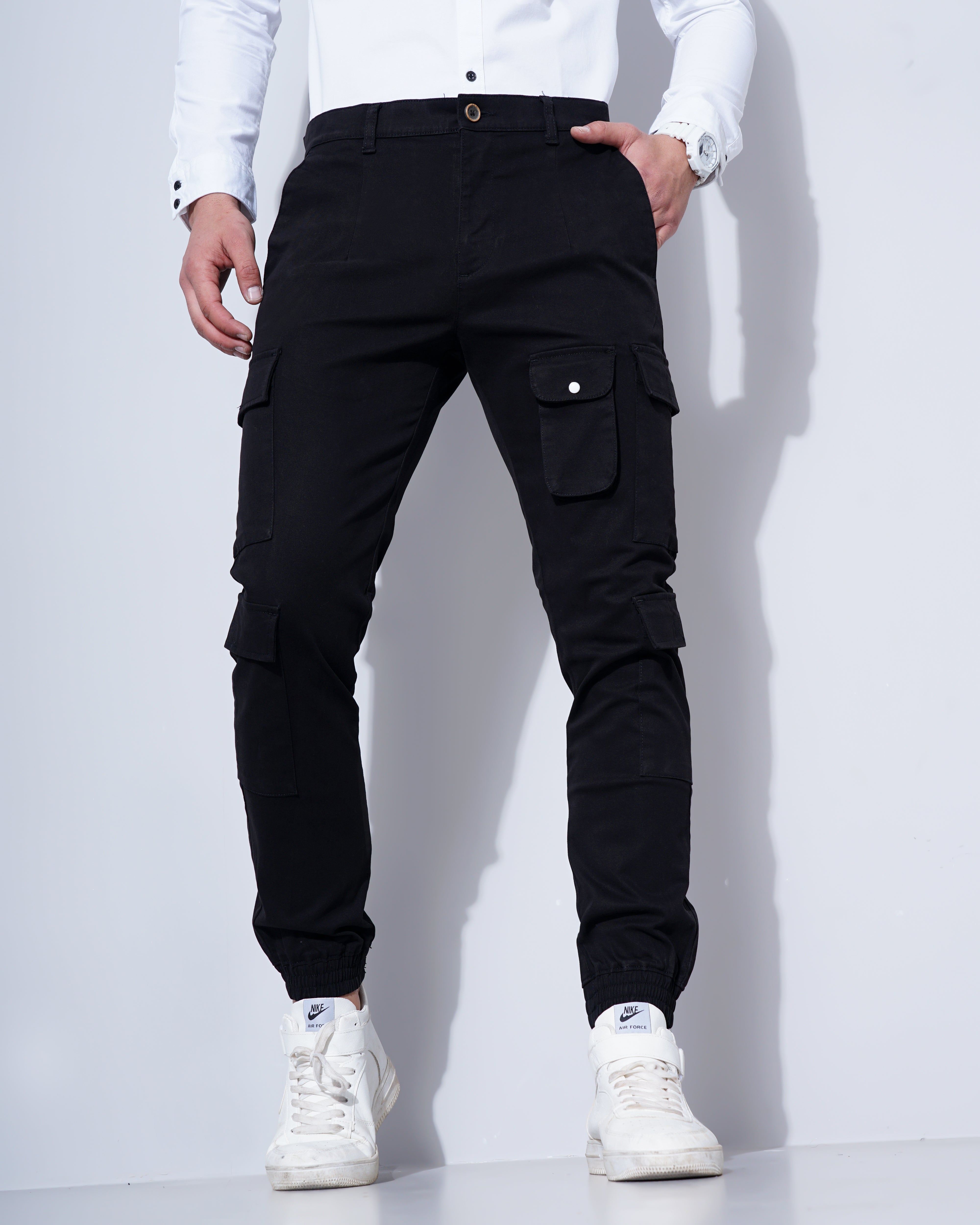 Slim Fit Cargo Joggers