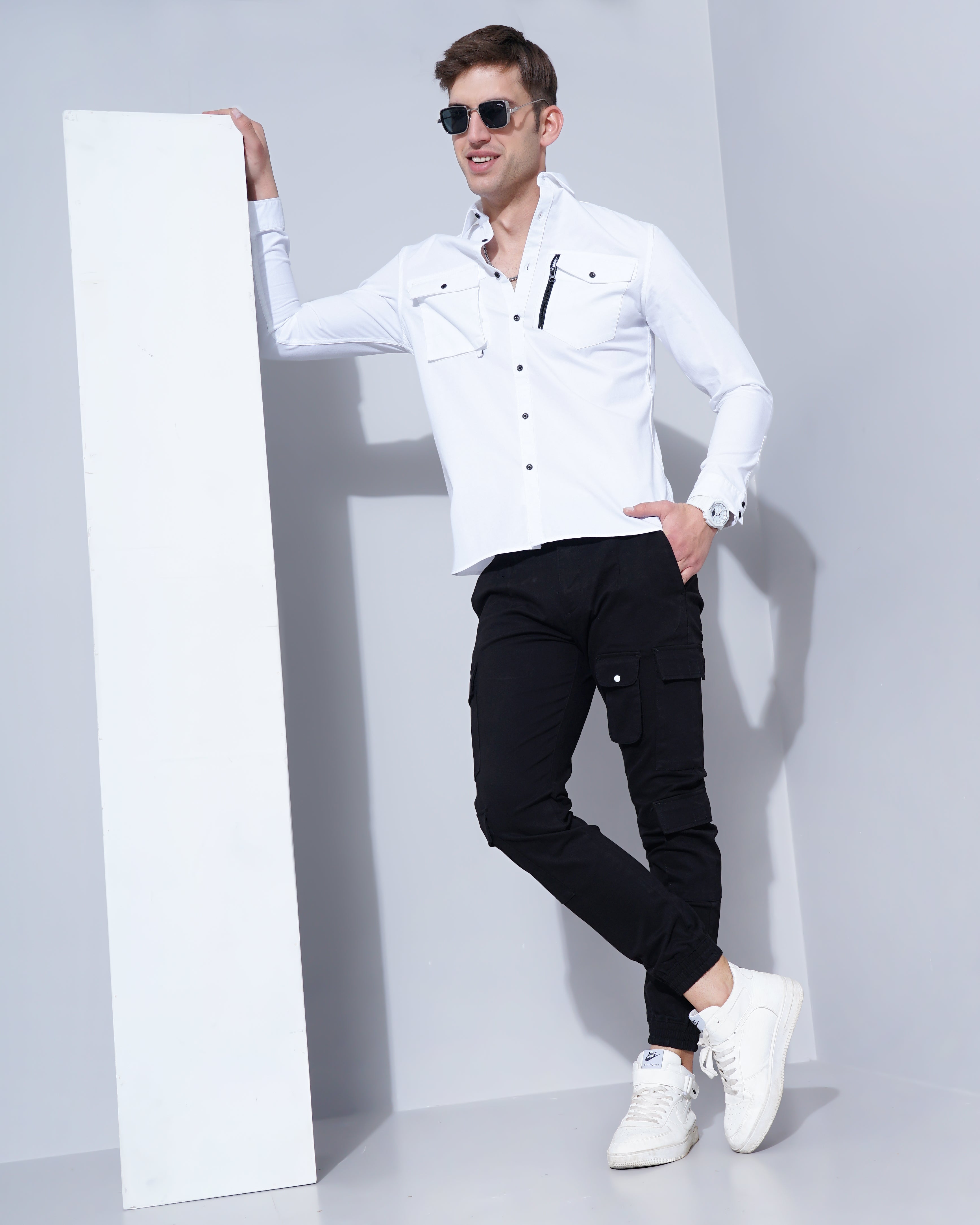 Slim Fit Cargo Joggers