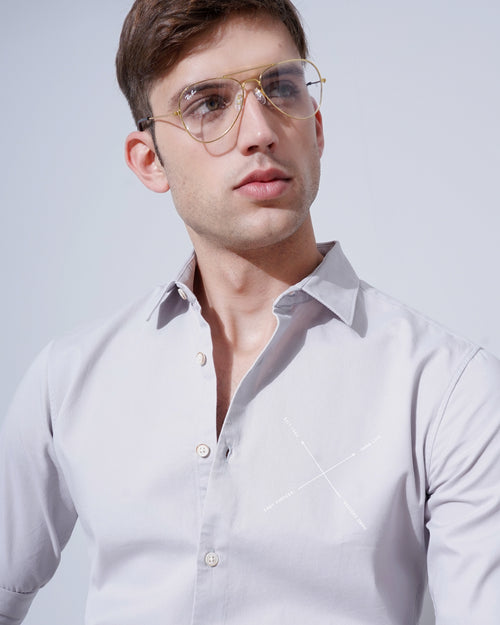 Men's Solid Casual Shirt