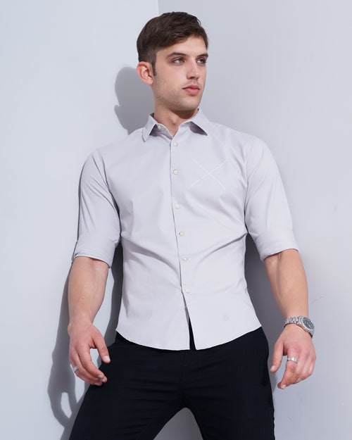 Men's Solid Casual Shirt