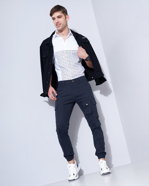 Slim Fit Cargo Joggers