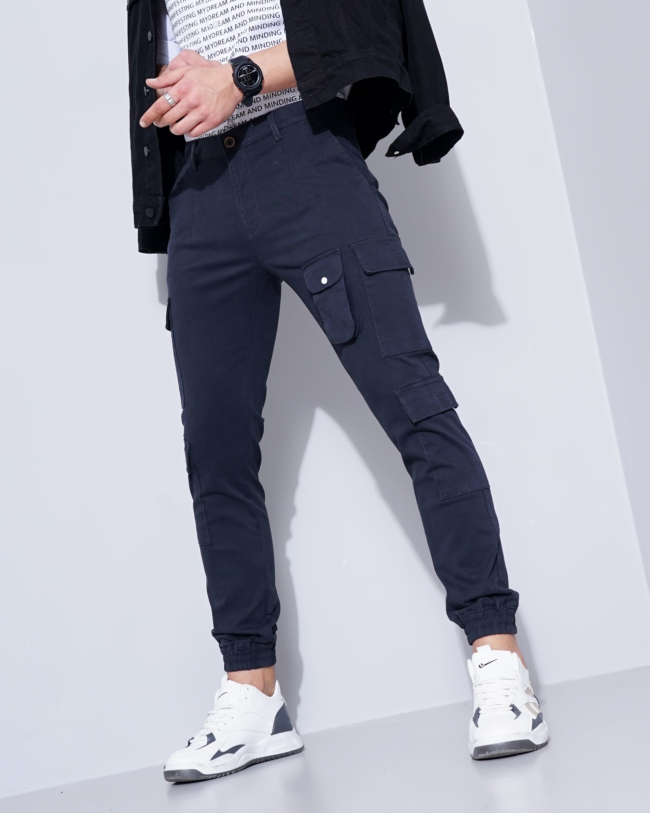 Slim Fit Cargo Joggers