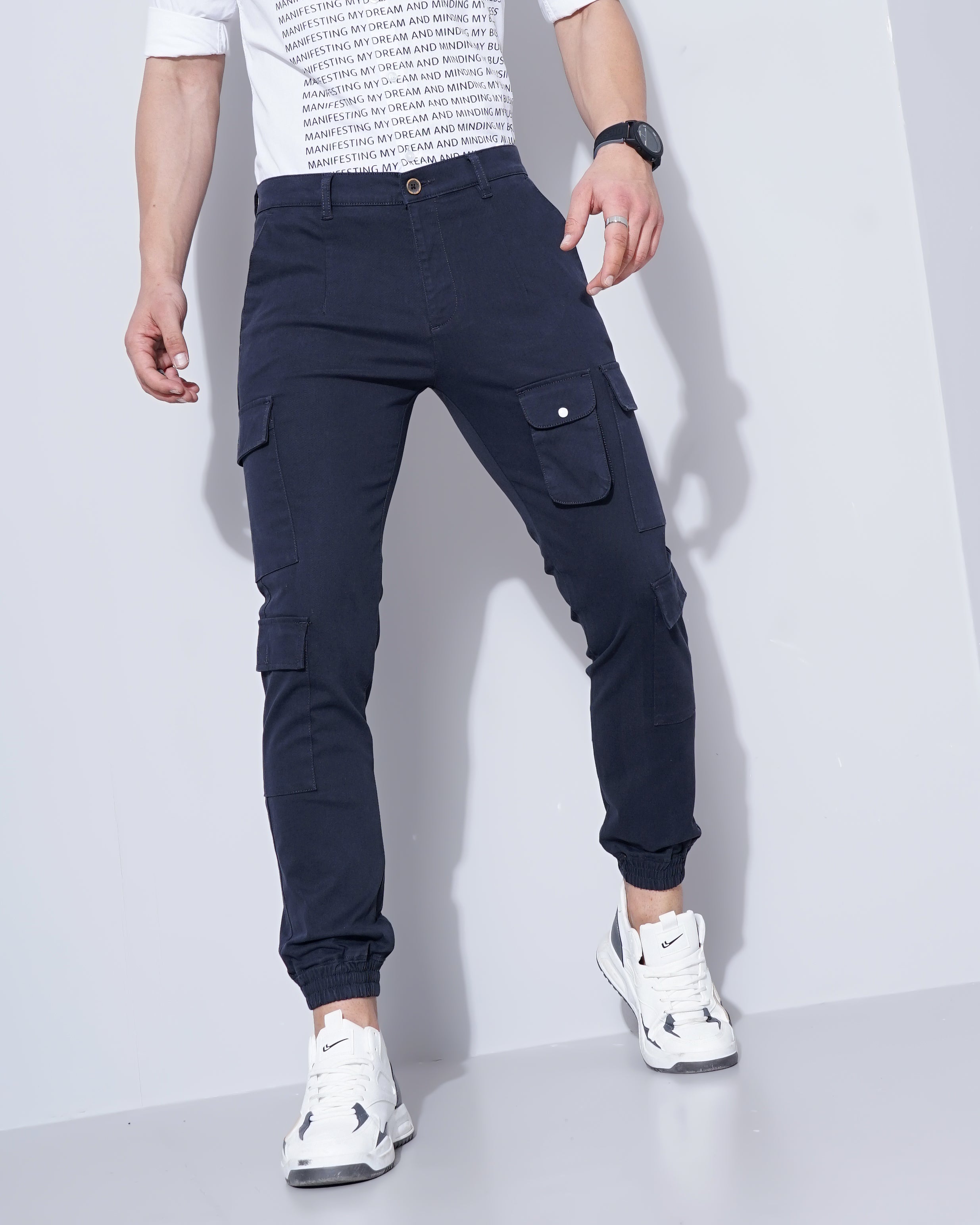 Slim Fit Cargo Joggers