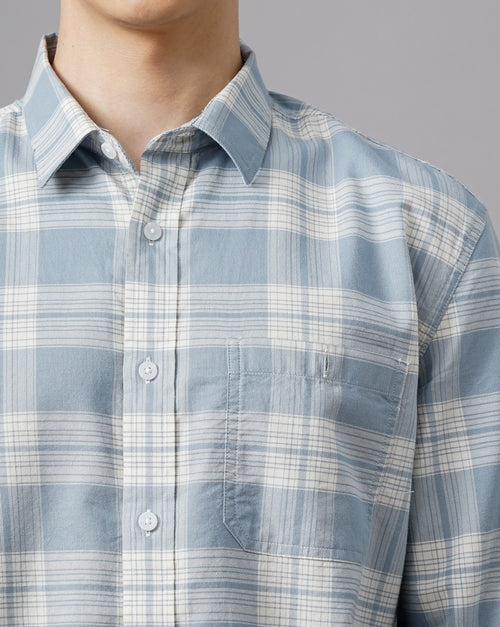 Men Standard Tartan Checks Opaque Checked Casual Shirt
