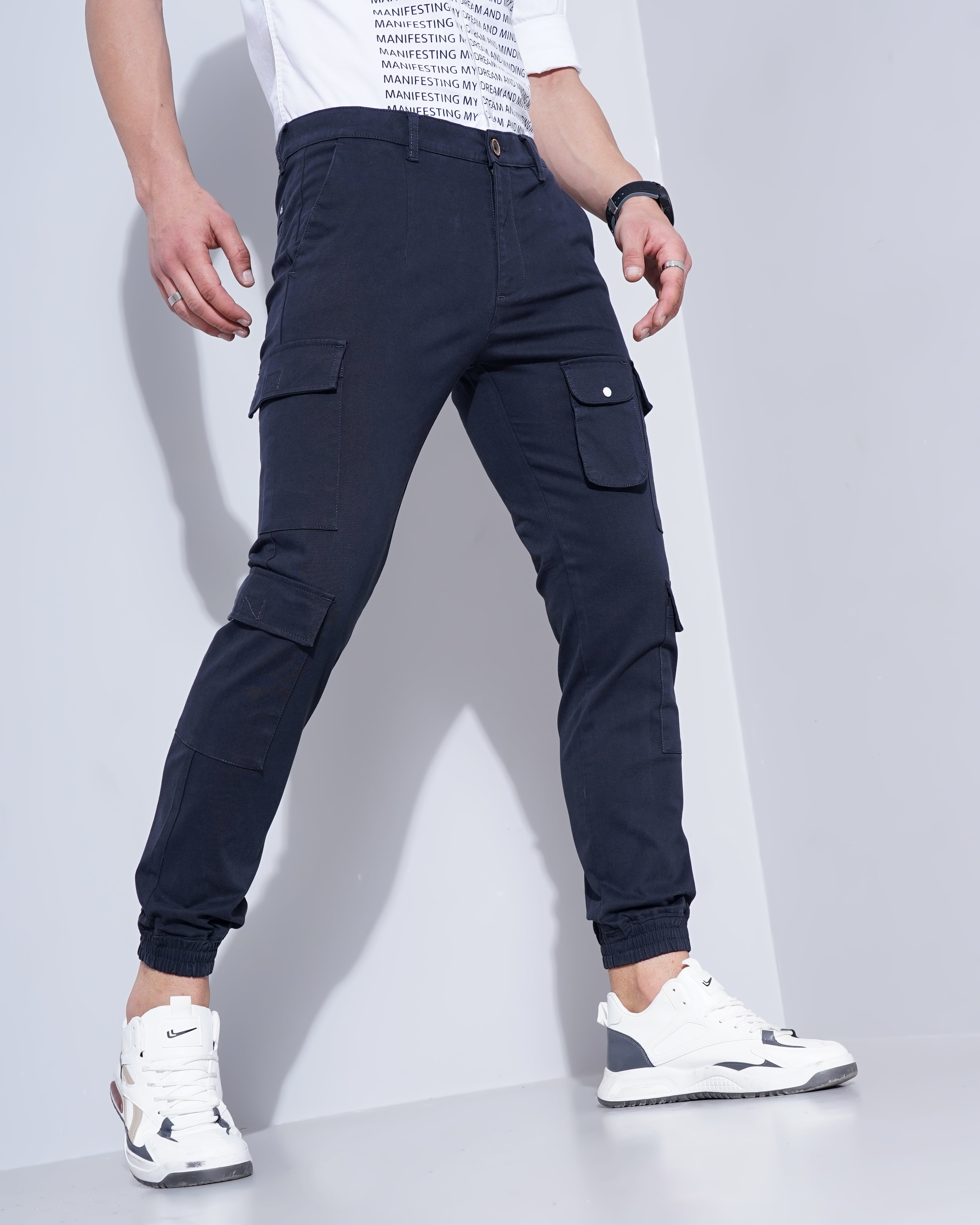 Slim Fit Cargo Joggers
