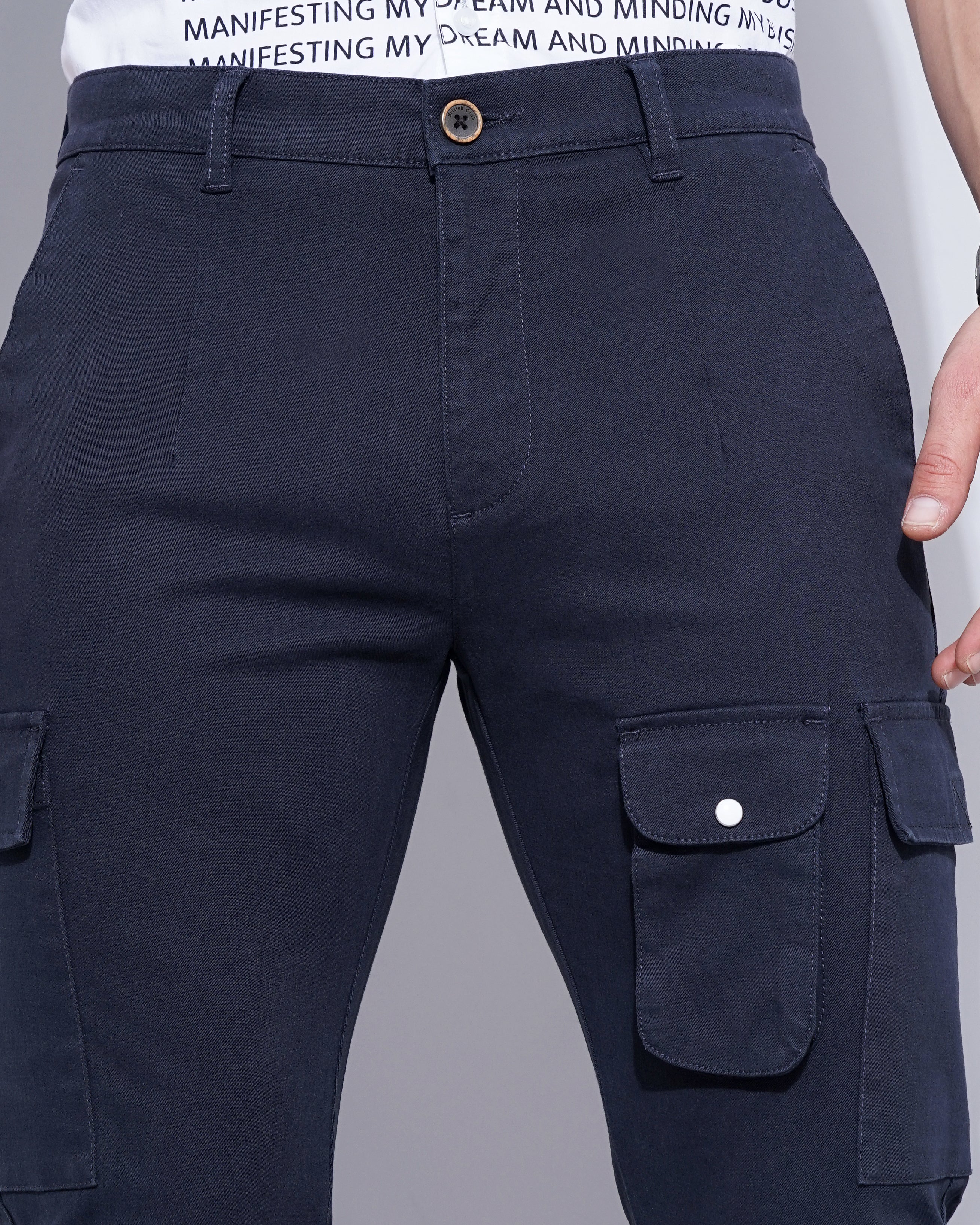 Slim Fit Cargo Joggers