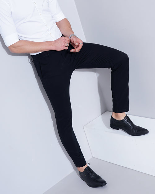 Slim Fit Flat-Front Chinos