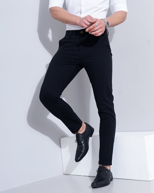 Slim Fit Flat-Front Chinos