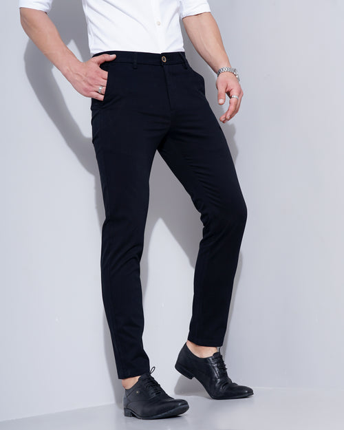 Slim Fit Flat-Front Chinos