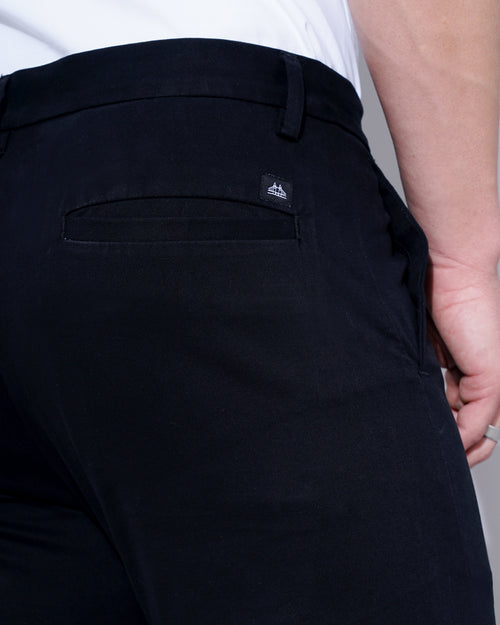 Slim Fit Flat-Front Chinos