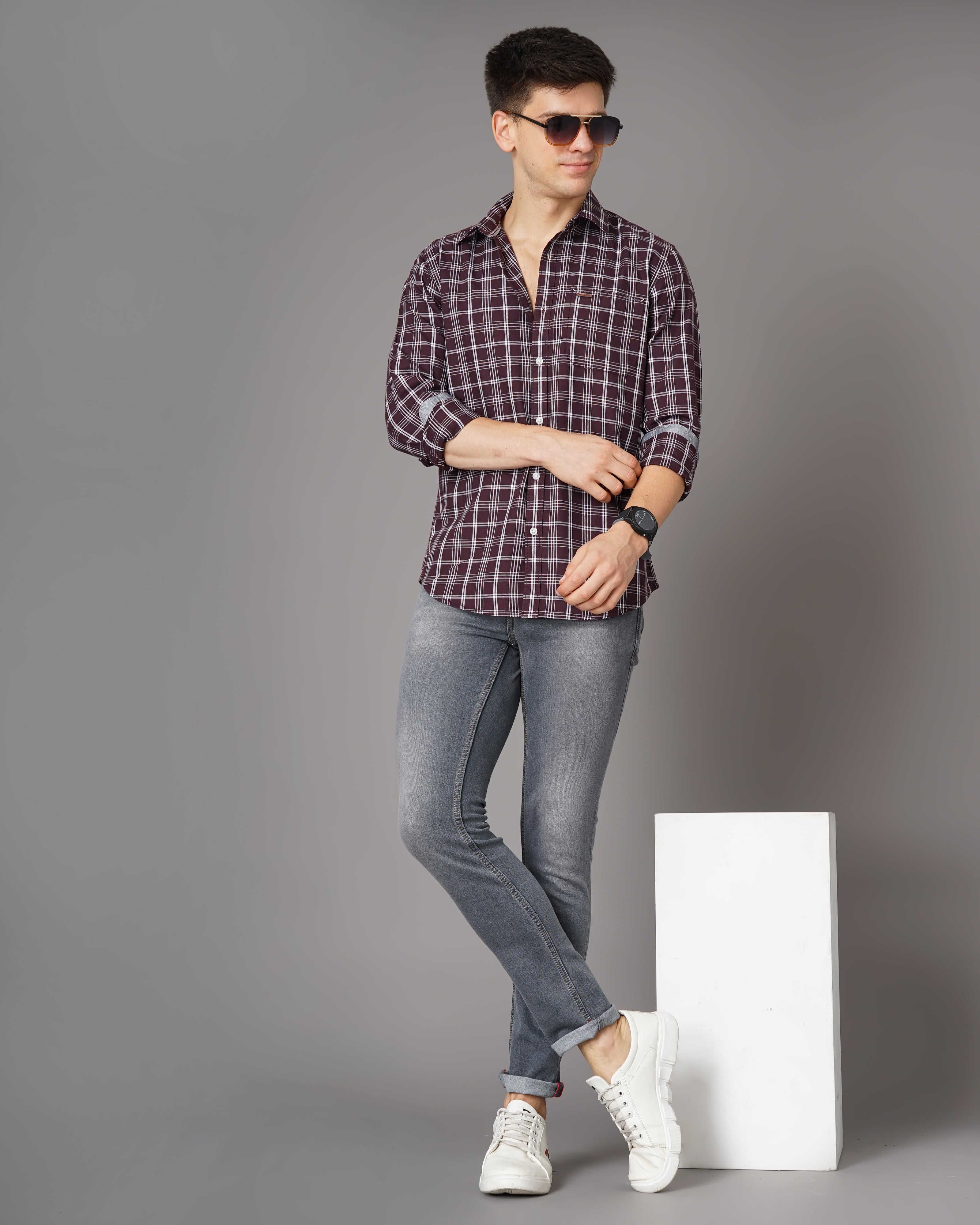 Men's Checks Shirt