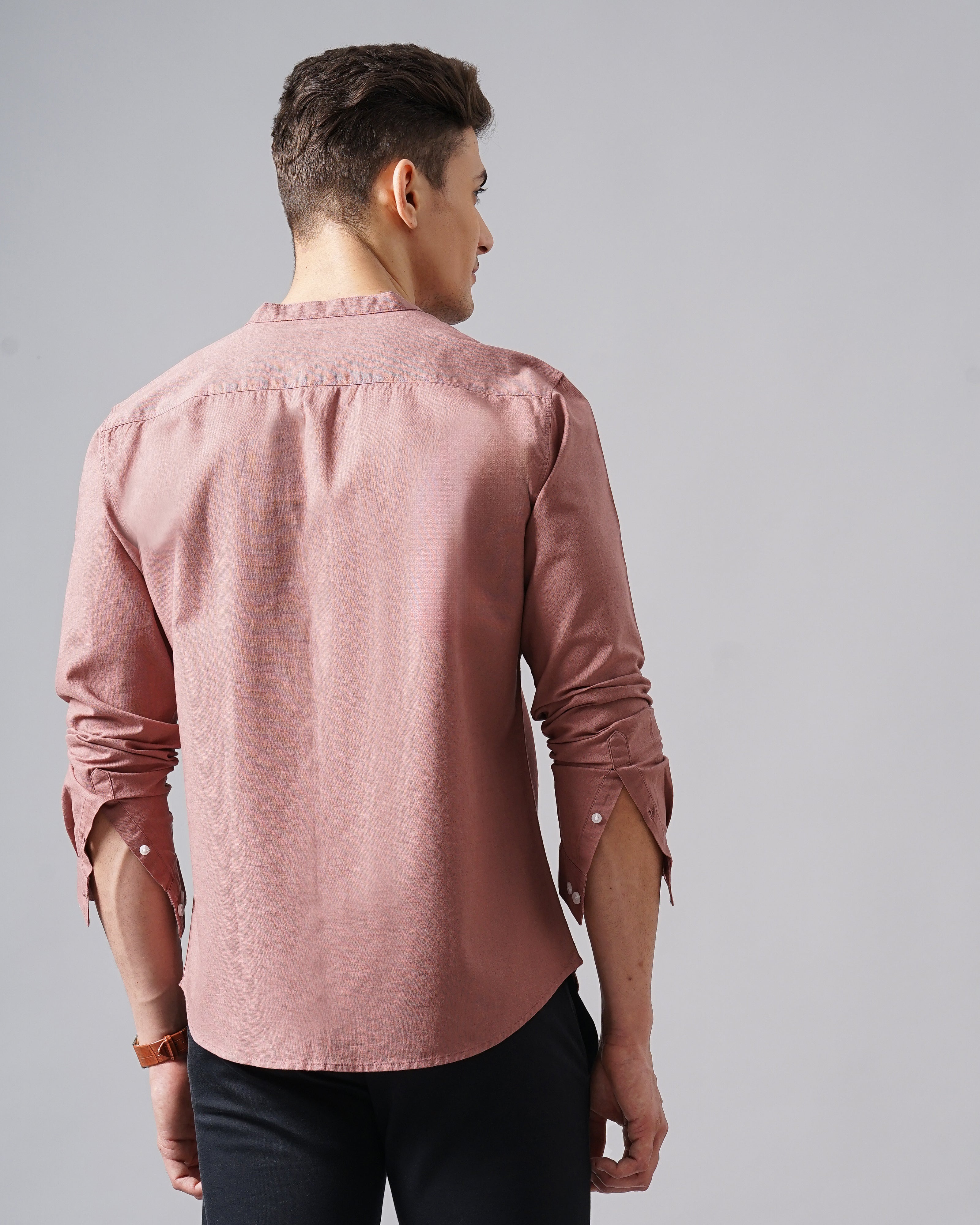 Men's Solid Casual Shirt