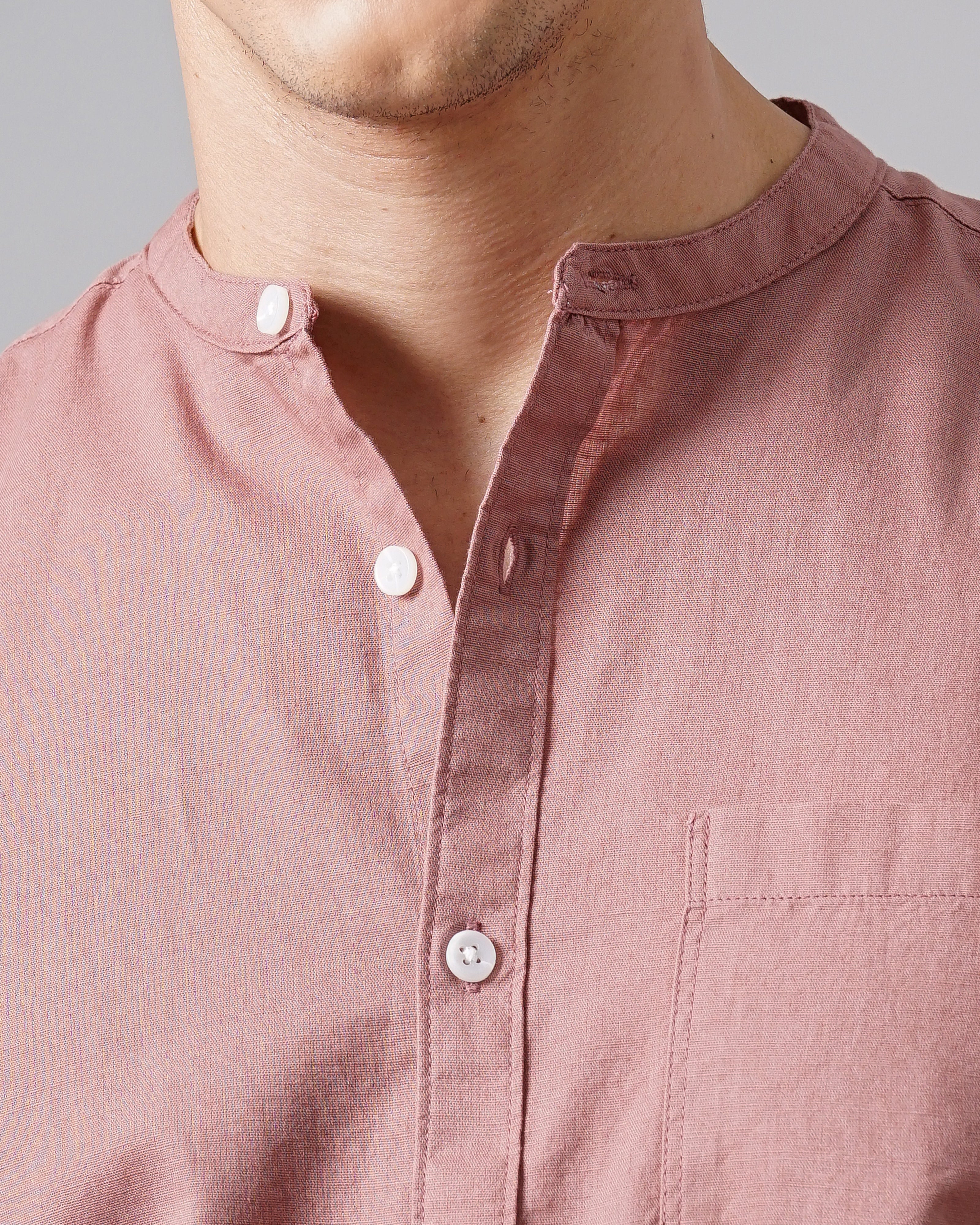 Men's Solid Casual Shirt