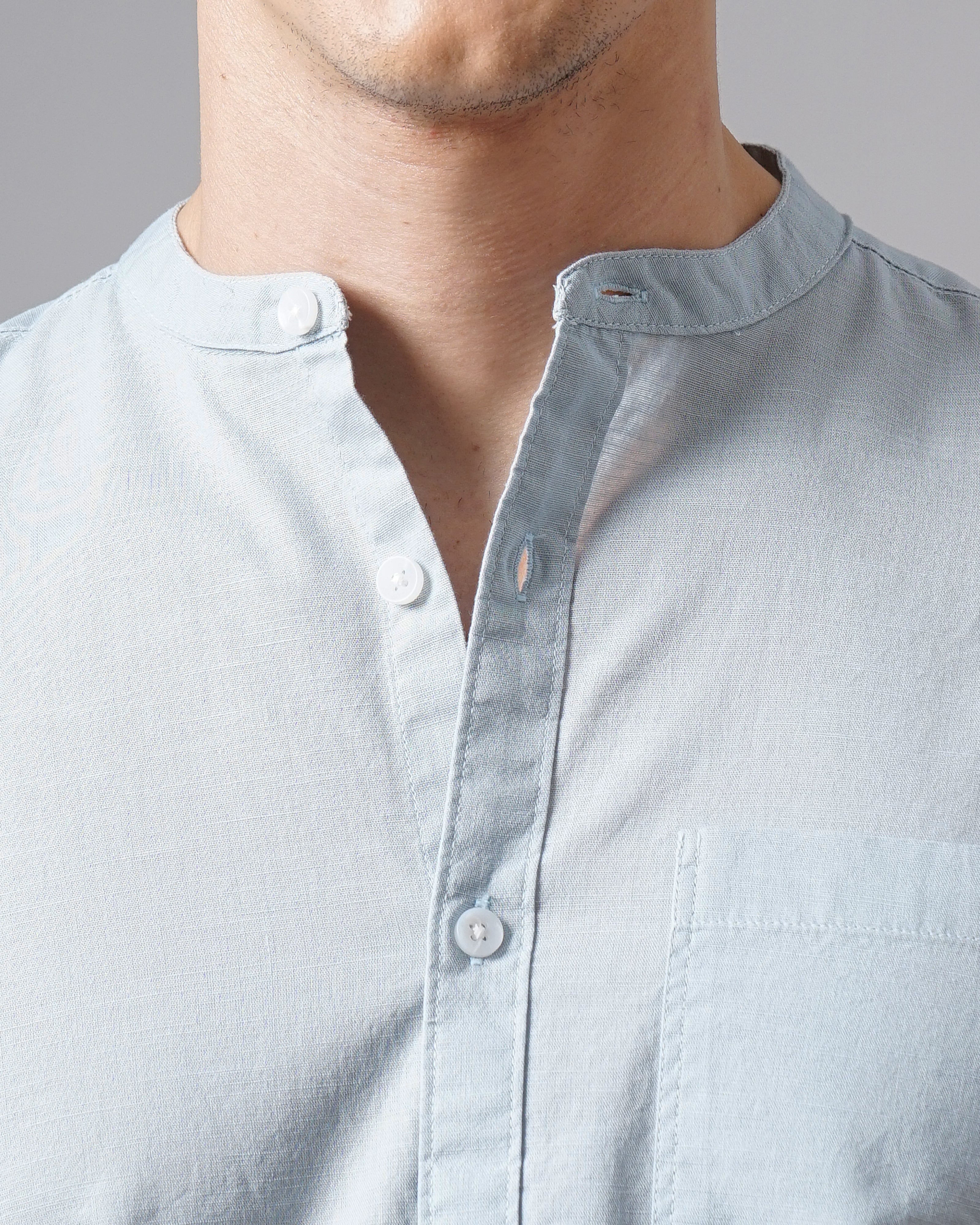 Men's Solid Casual Shirt