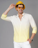 Men Ombre-Dyed Slim Fit Shirt